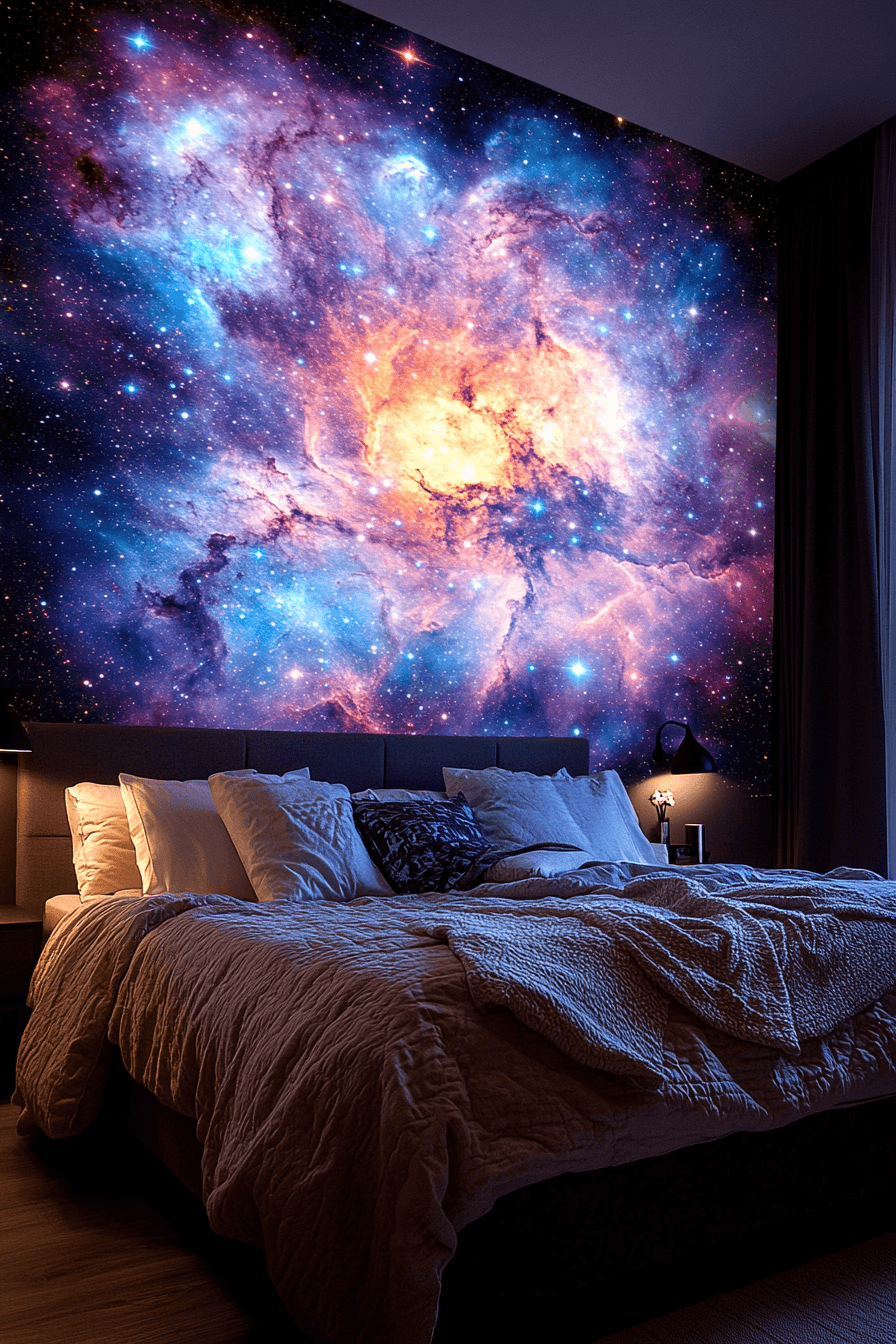 29 Space Themed Bedroom Ideas for Kids Who Want to Sleep on the Moon 29
