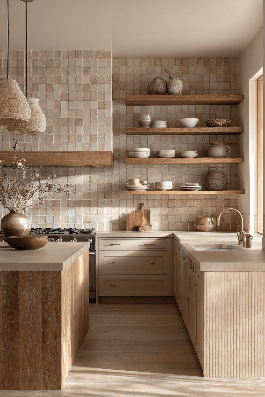 29 Warm Neutral Kitchens That Make You Want to Cook Slowly 3