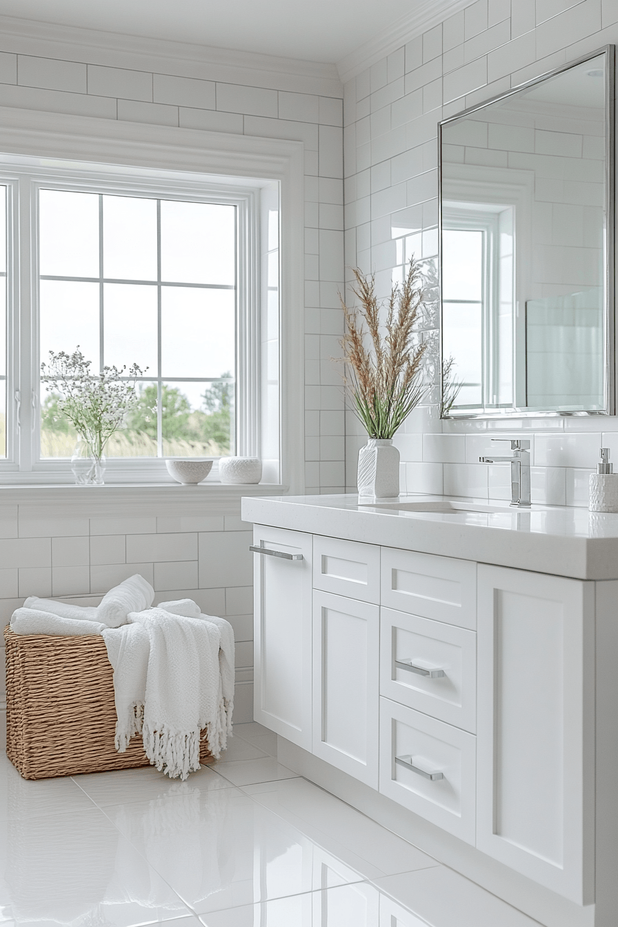 29 Coastal Bathroom Ideas That Bring Beach House Bliss to Your Home 3