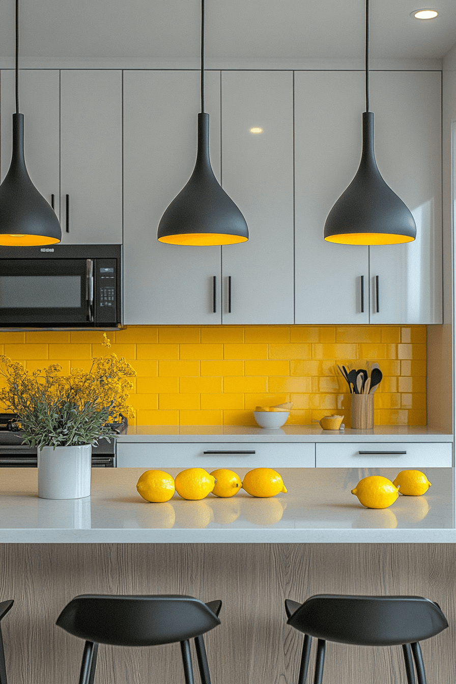 29 Lemon Themed Kitchen Ideas That Make Mornings Brighter 3