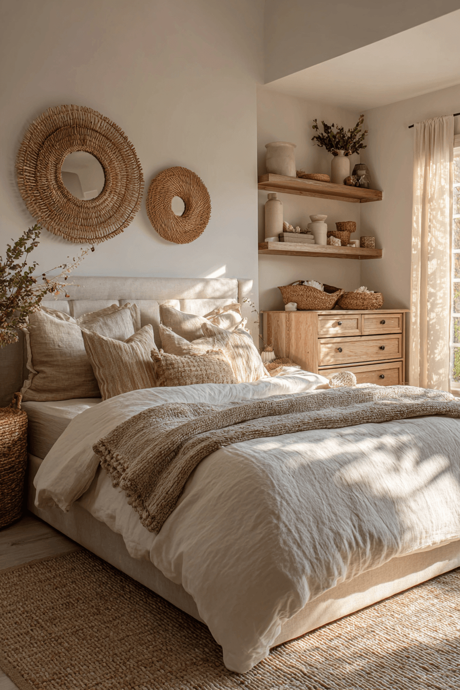 29 Beachy Boho Bedrooms That Feel Like a Slow Sunday by the Water 3