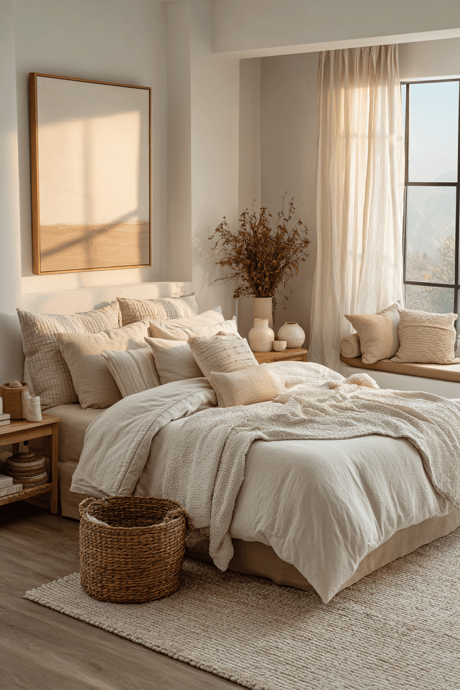 29 Warm Bedrooms That Feel Like Sunday Morning 3