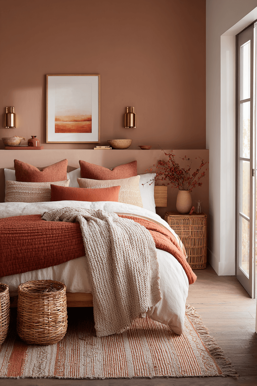 29 Warm Bedroom Aesthetic Ideas That Make You Want to Stay In 3