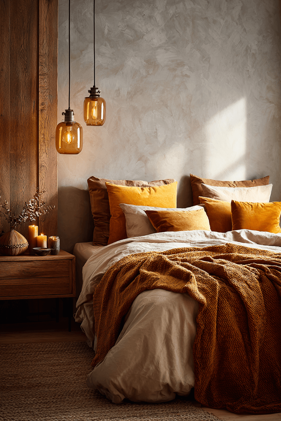29 Warm Bedrooms That Feel Like Sunday Morning 4