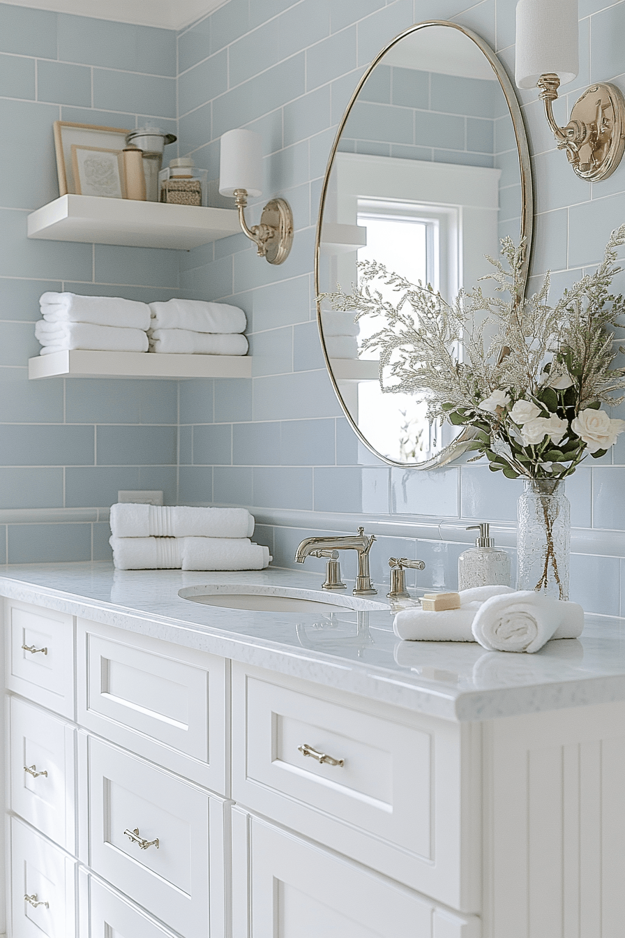 29 Beachy Bathroom Ideas That Feel Like a Morning at the Shore 4 Beachy Bathroom