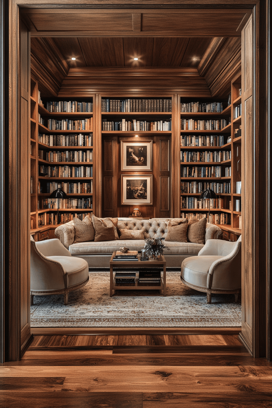 29 Cozy Home Library Ideas That Create Your Perfect Reading Retreat 4