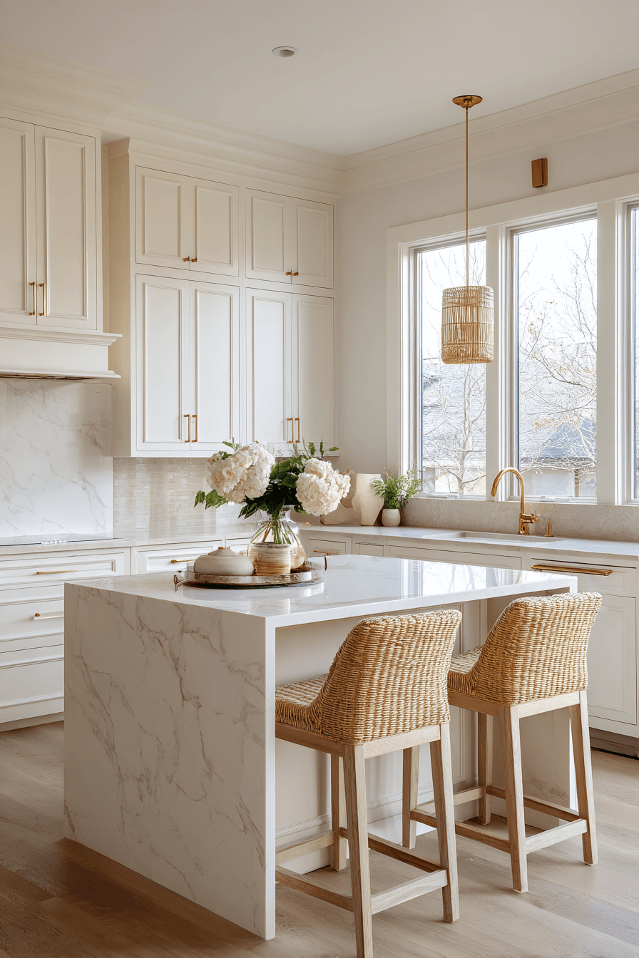 29 Warm Neutral Kitchens That Make You Want to Cook Slowly 4