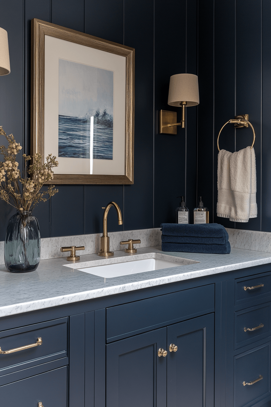 29 Ocean Themed Bathroom Ideas That Feel Like a Dip in the Sea 4
