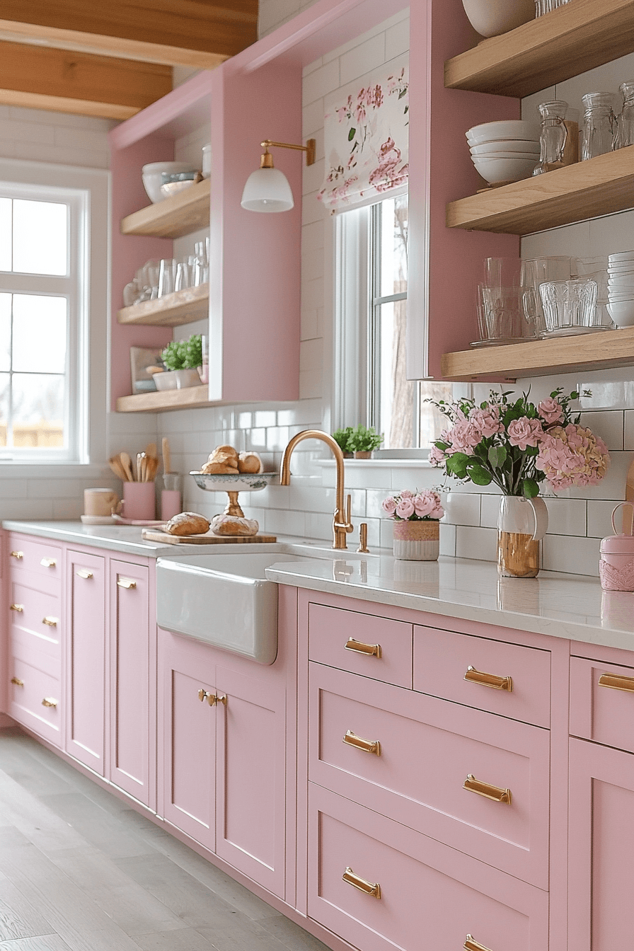 29 Colored Kitchen Cabinets That Make You Want to Cook 4