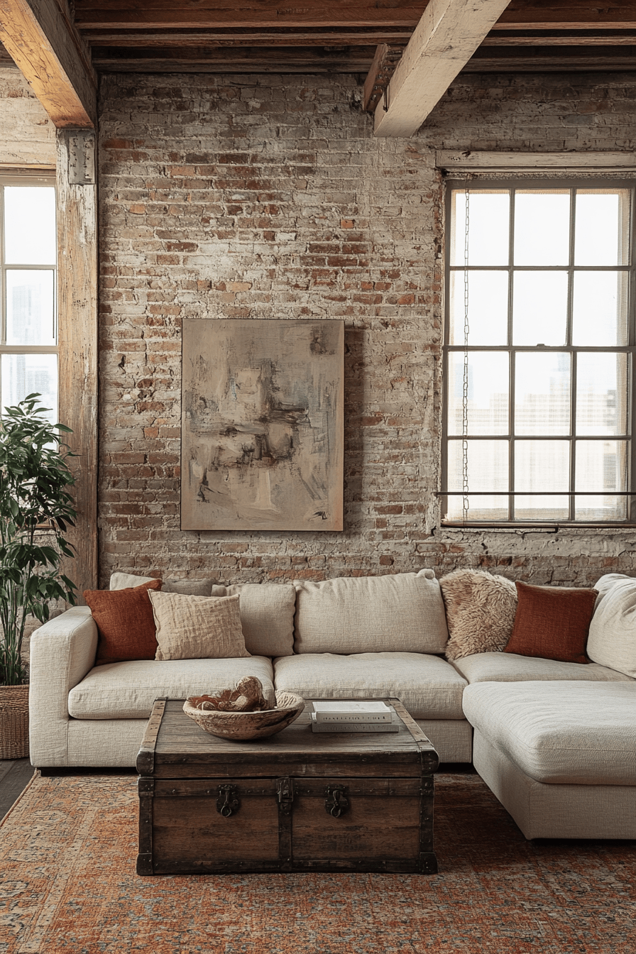 29 Warm Rustic Living Rooms That Feel Like a Cabin 4