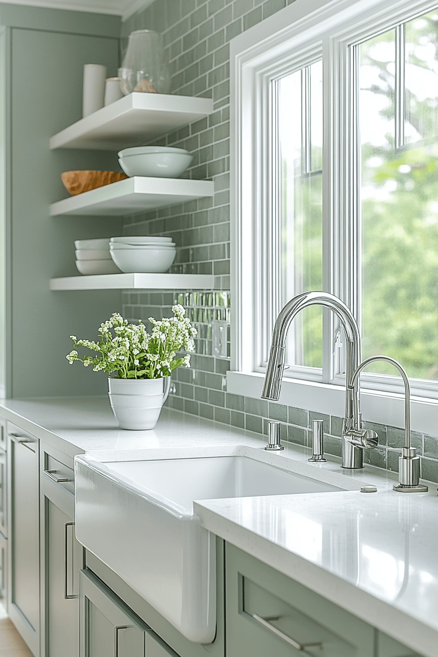 29 Modern Coastal Kitchen Ideas That Look Clean Without Feeling Cold 4