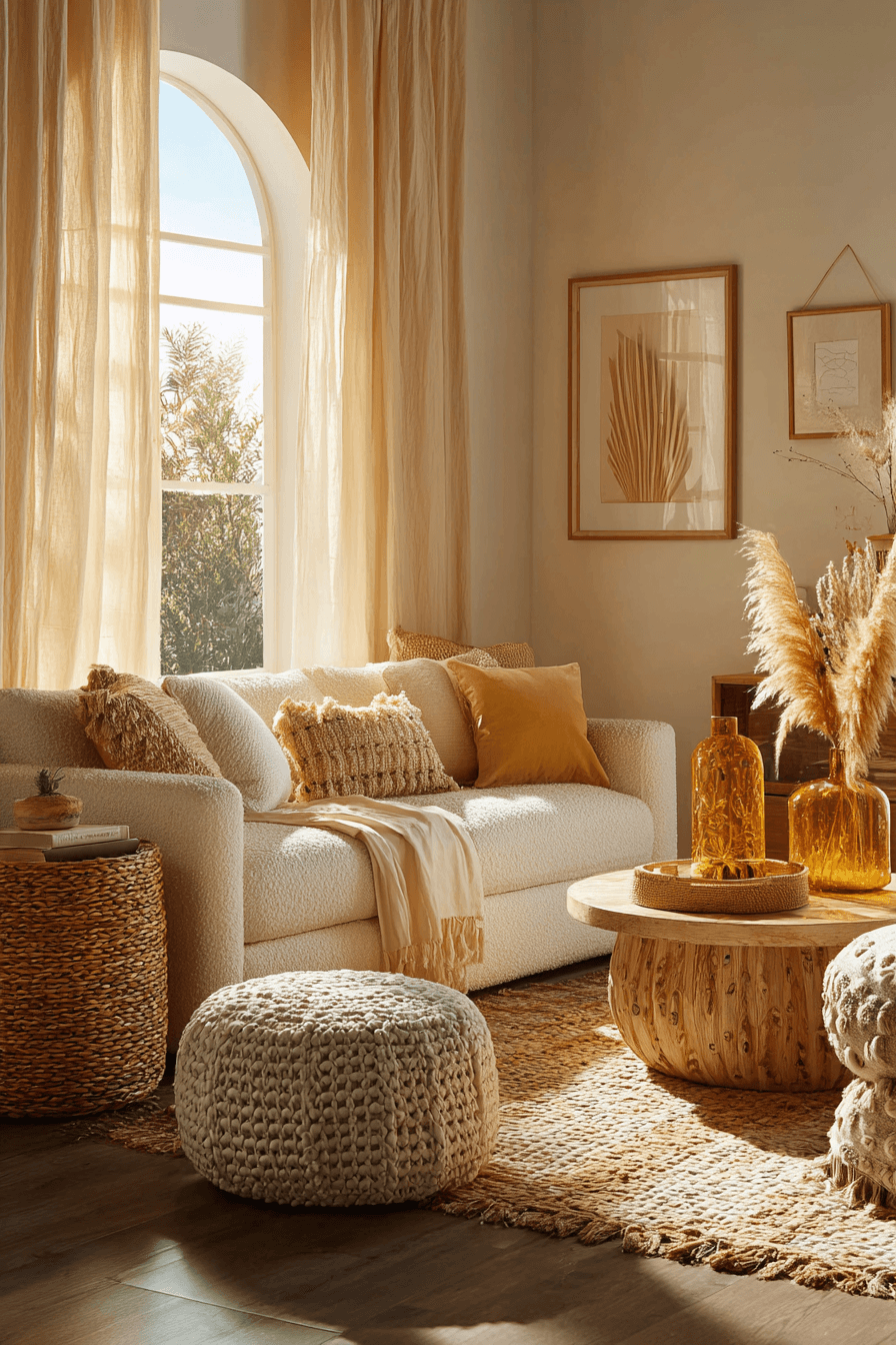 29 Warm Boho Living Rooms With Real Character 4