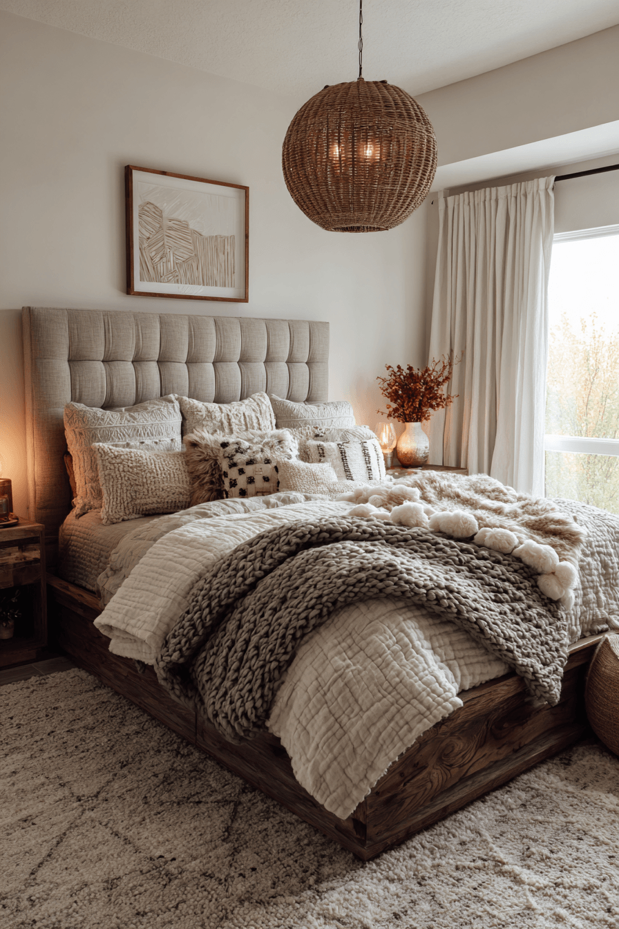 29 Warm Neutral Bedroom Ideas That Calm You Down 4