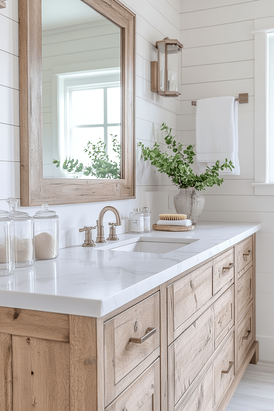 29 Beachy Bathroom Ideas That Feel Like a Morning at the Shore 5 Beachy Bathroom