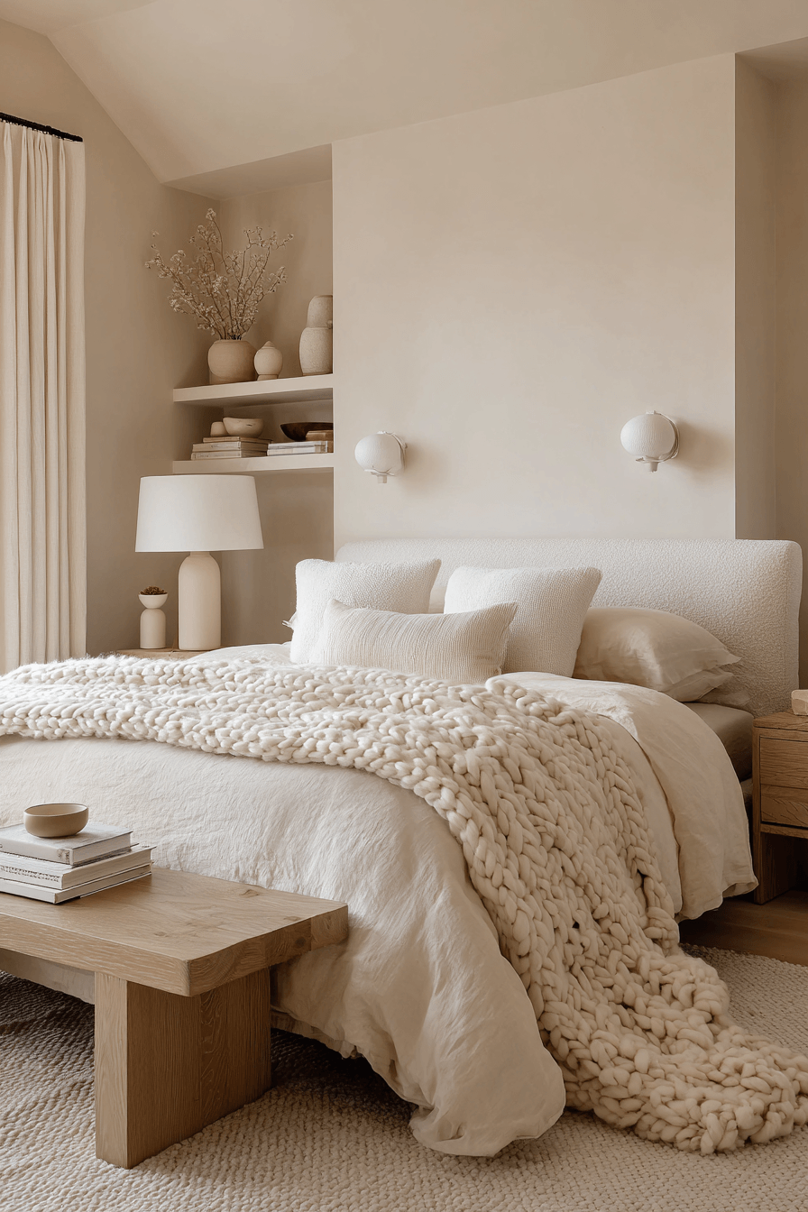 29 Warm Bedroom Ideas for People Who Hate Cold Mornings 5