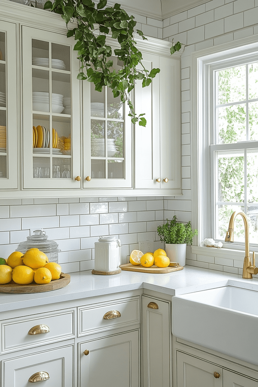 29 Lemon Themed Kitchen Ideas That Make Mornings Brighter 5