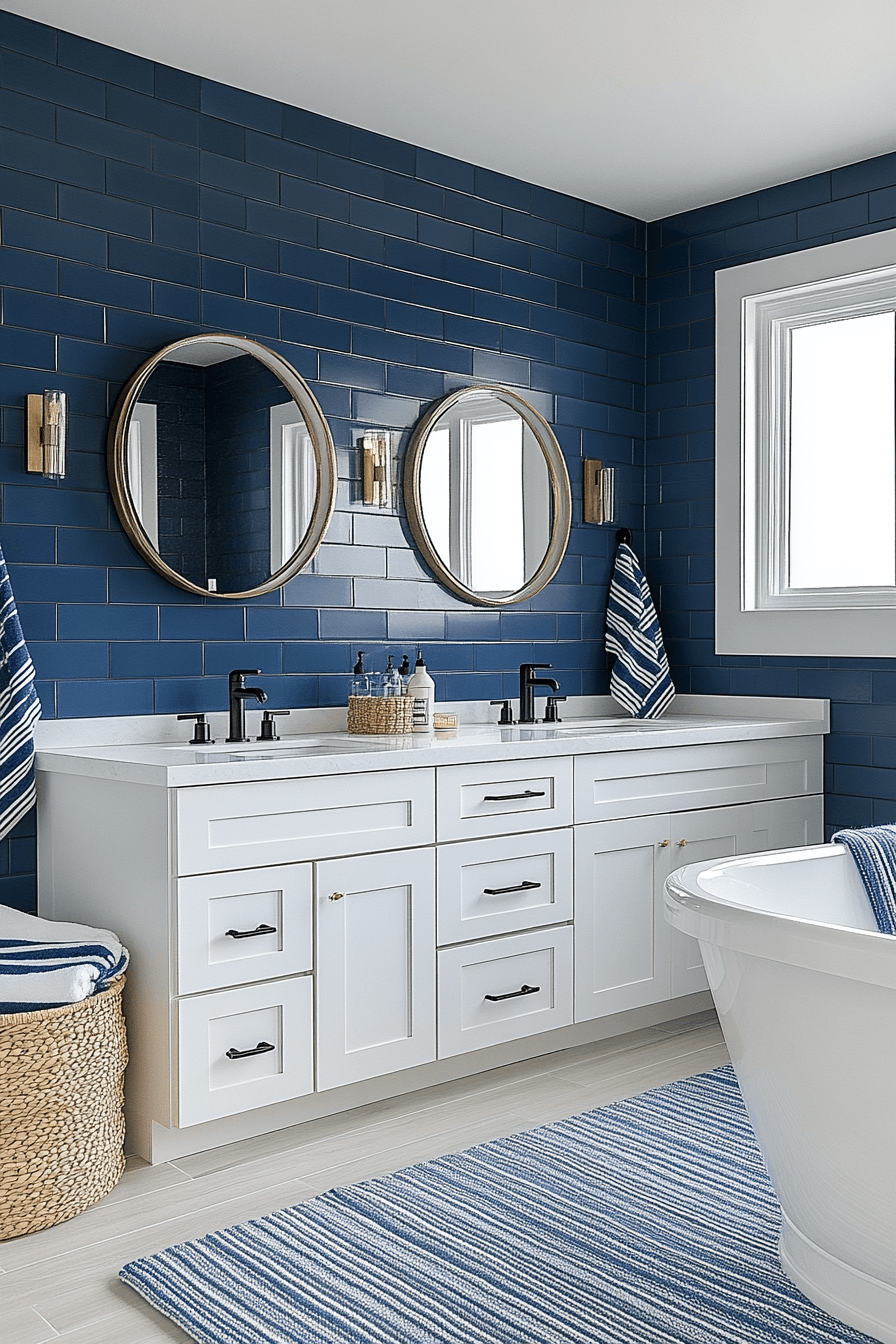 29 Modern Coastal Bathroom Ideas That Feel Like a Spa Without the Price 5