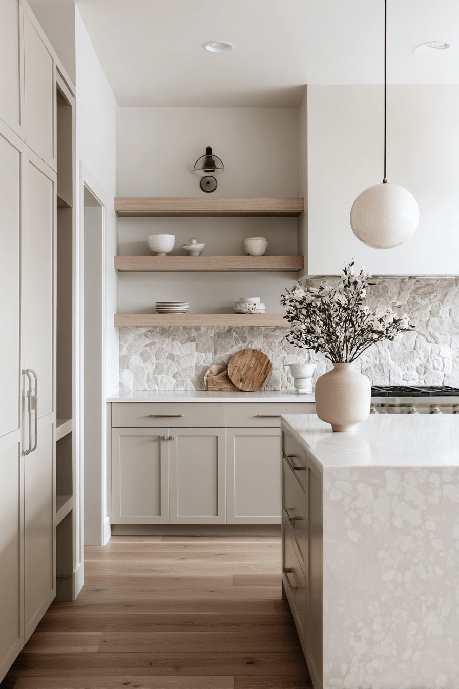 29 Warm Neutral Kitchens That Make You Want to Cook Slowly 5