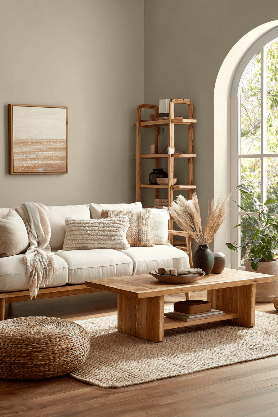 29 Warm Earthy Living Rooms That Ground You 5