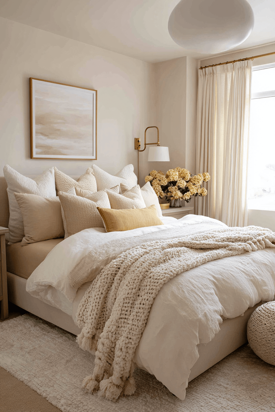 29 Warm Bedrooms That Feel Like Sunday Morning 6