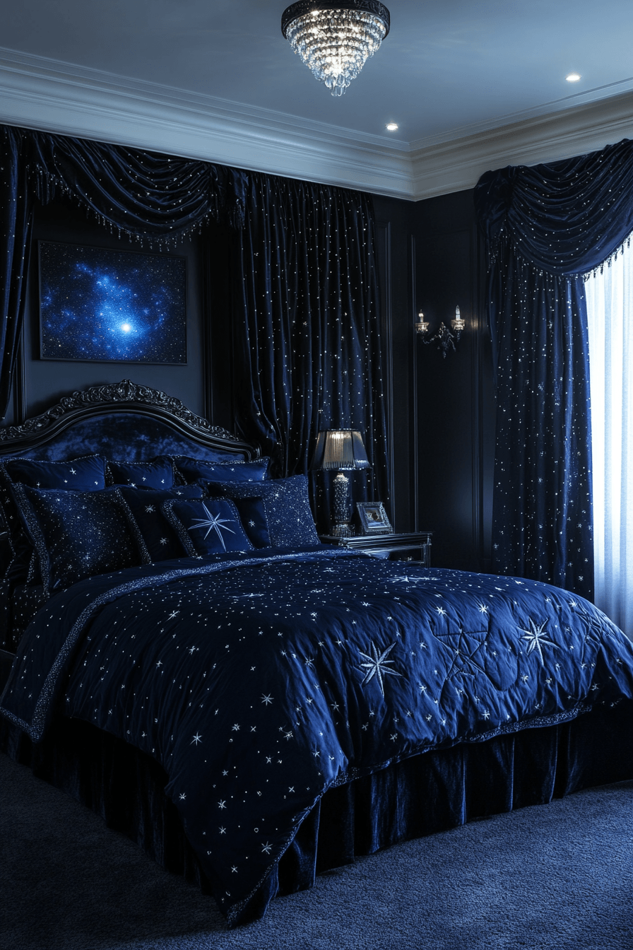 29 Black Themed Bedroom Ideas That Feel Cozy, Not Depressing 6