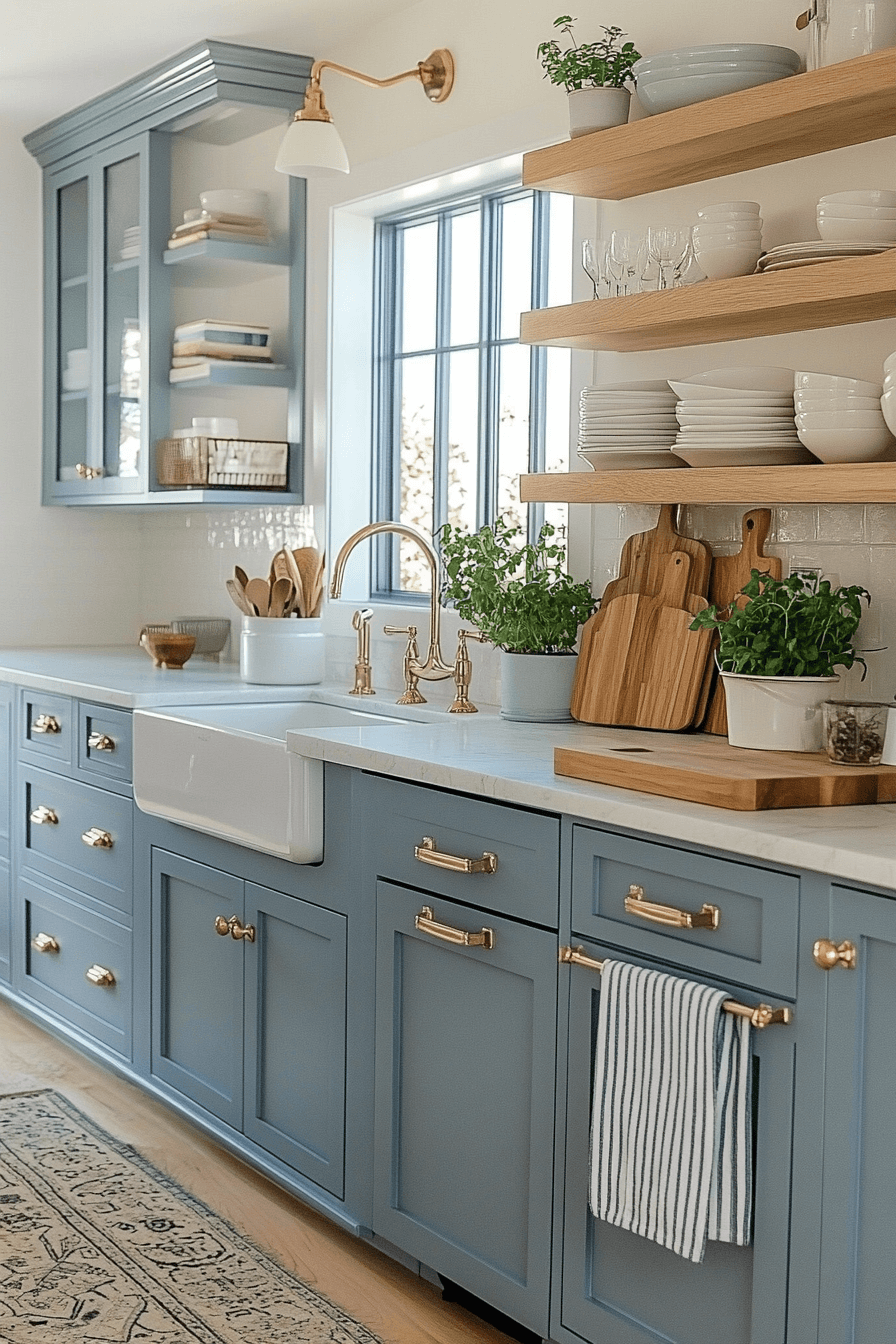 29 Colored Kitchen Cabinets That Make You Want to Cook 6