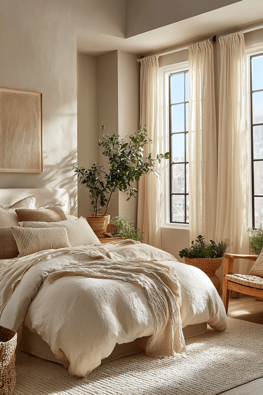 29 Warm Neutral Bedroom Ideas That Calm You Down 6