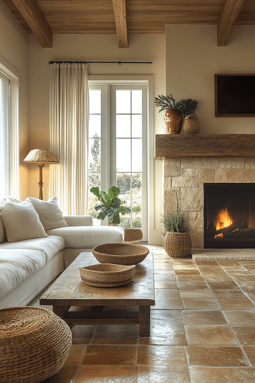 29 Warm Rustic Living Rooms That Feel Like a Cabin 6