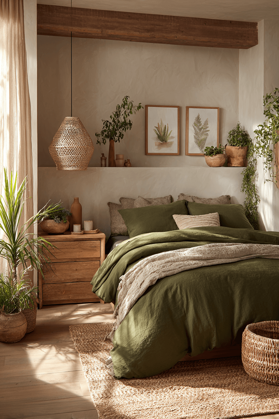 29 Forest Themed Bedroom Ideas That Bring the Outside In 6