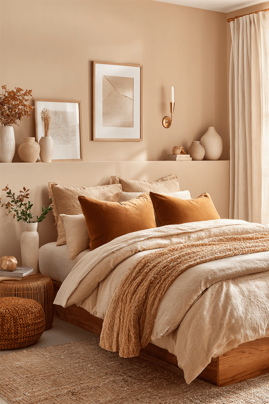 29 Warm Bedroom Ideas for People Who Hate Cold Mornings 6