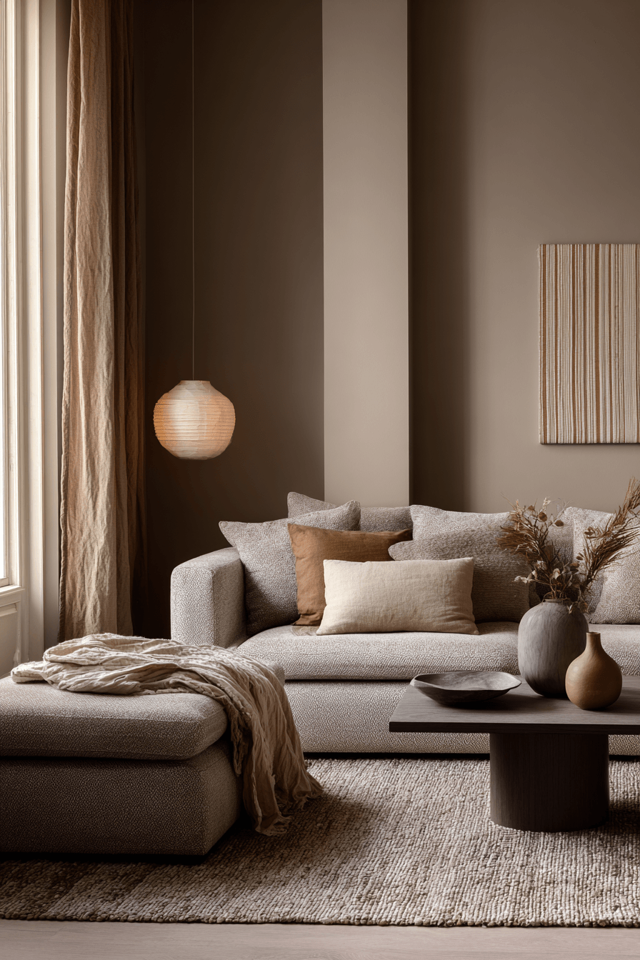 29 Warm Earthy Living Rooms That Ground You 6