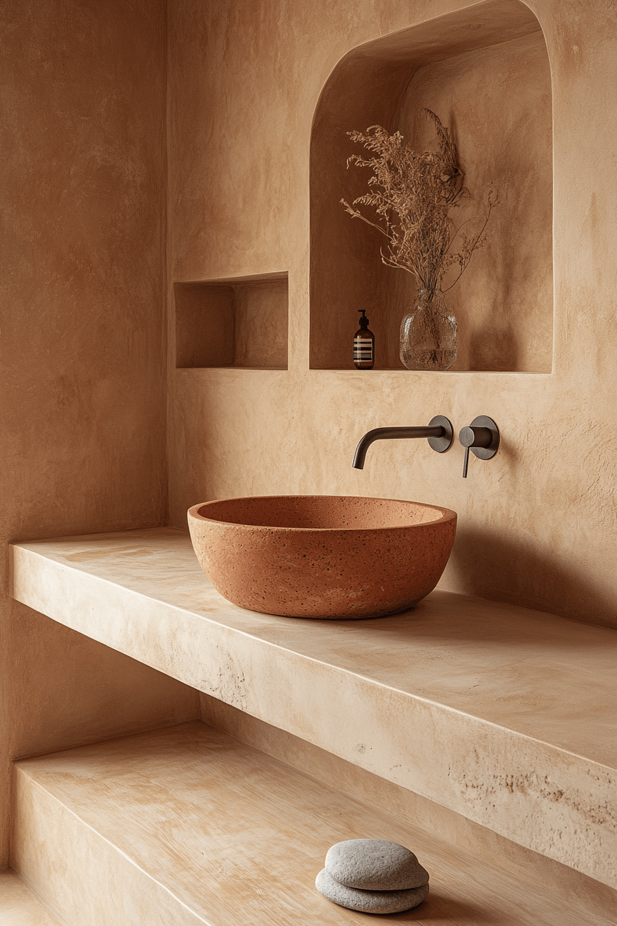 29 Terracotta Bathroom Ideas That Warm Up Your Space With Earthy Elegance 6