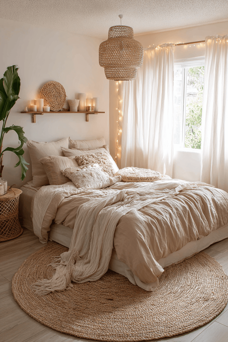 29 Beachy Boho Bedrooms That Feel Like a Slow Sunday by the Water 7