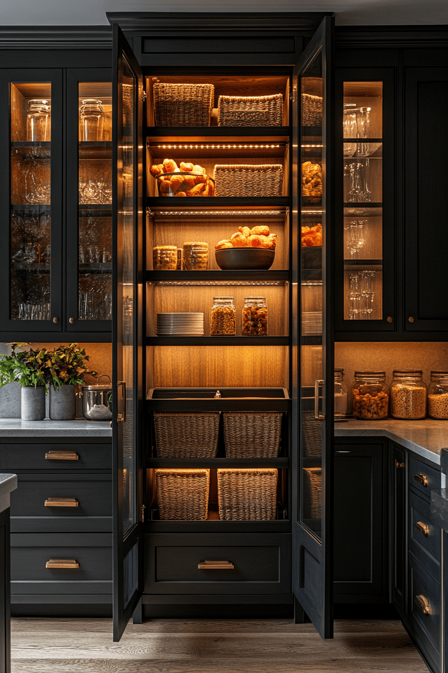 29 Kitchen Pantry Design Ideas That Maximize Storage and Style 7