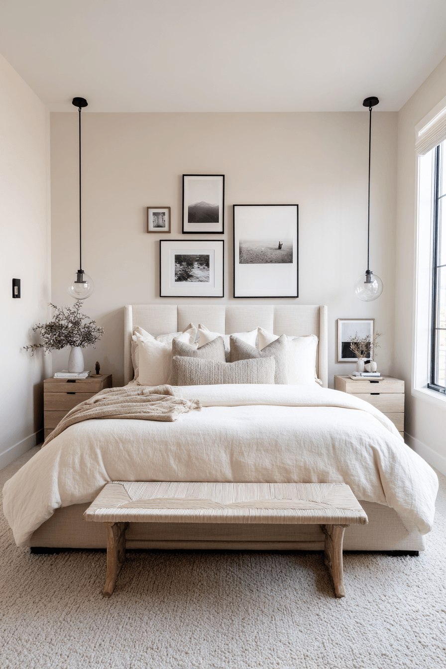 29 Warm Beige Bedrooms That Feel Like a Hug 7