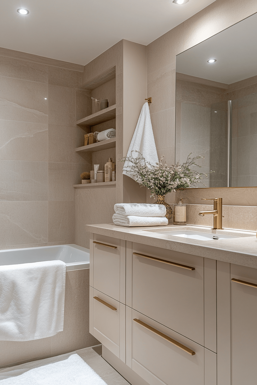 29 Beige Bathroom Ideas That Create a Spa-Like Sanctuary at Home 7