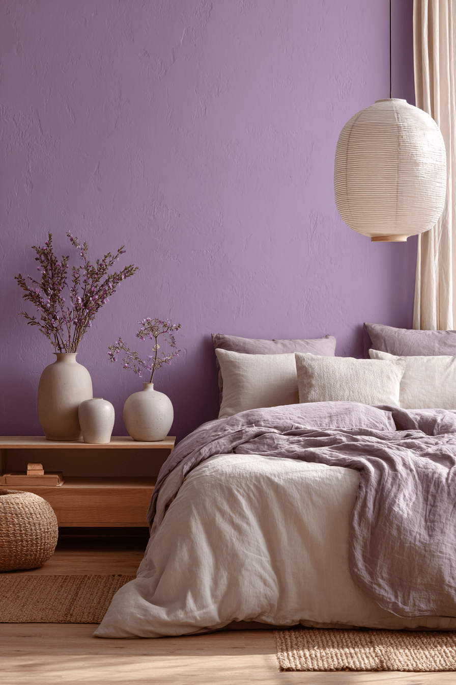29 Purple Themed Bedroom Ideas That Feel Grown-Up, Not Girly 7