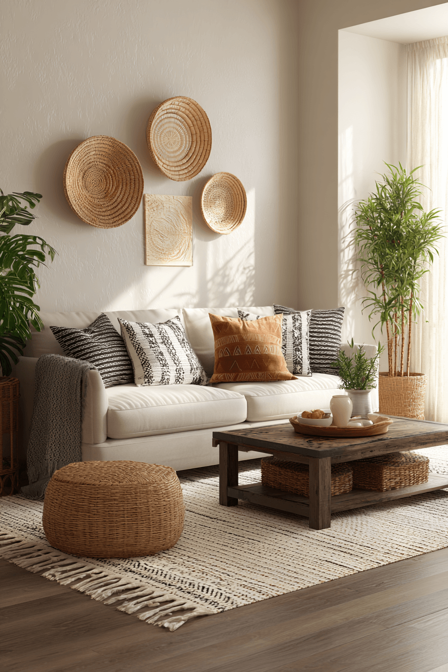 29 Warm Boho Living Rooms With Real Character 7
