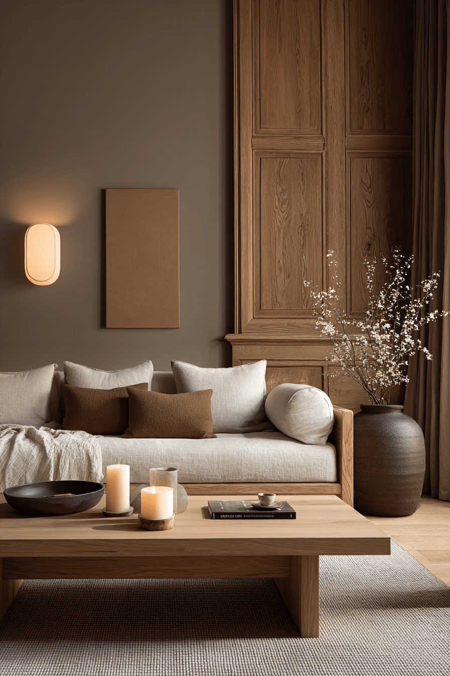 29 Warm Earthy Living Rooms That Ground You 8