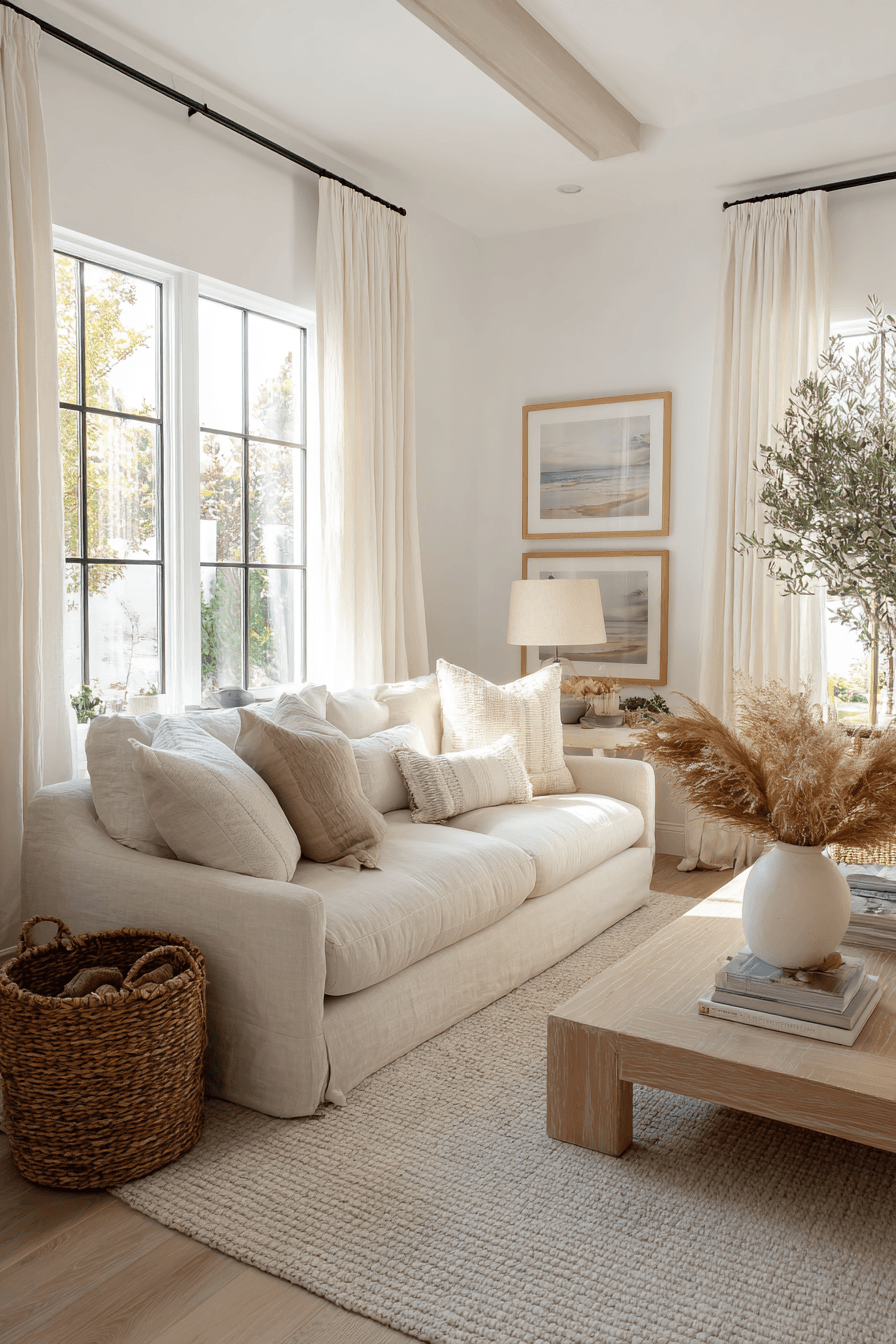 29 Modern Coastal Living Room Ideas That Feel Fresh, Not Themed 8