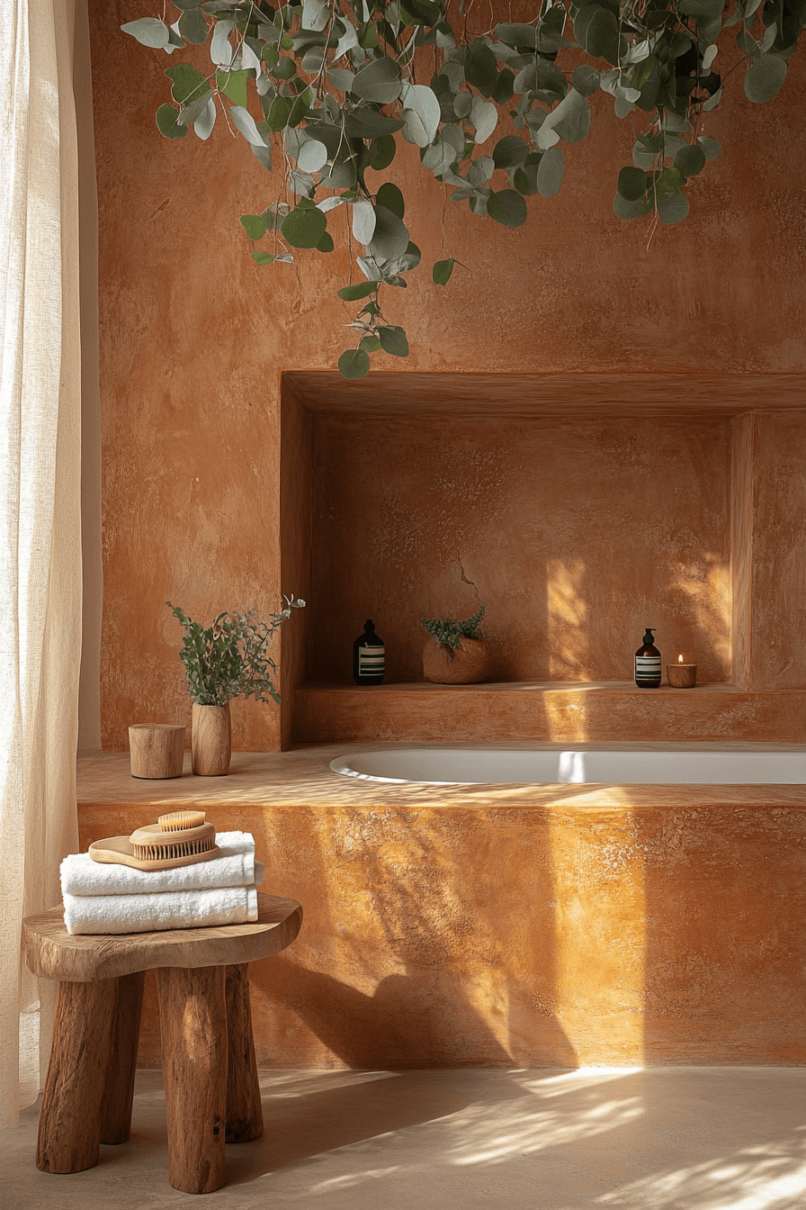 29 Terracotta Bathroom Ideas That Warm Up Your Space With Earthy Elegance 8