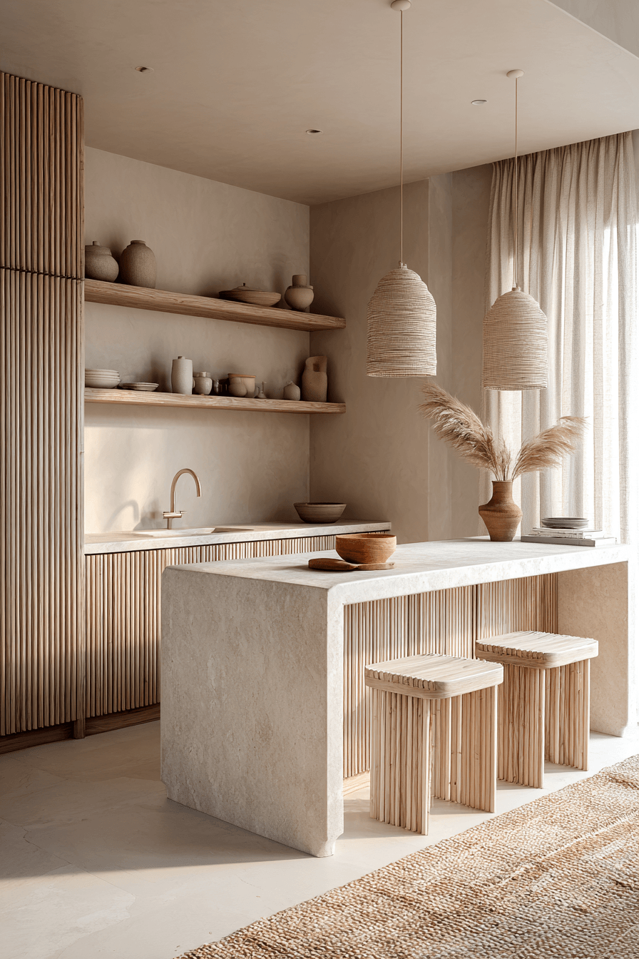 29 Warm Neutral Kitchens That Make You Want to Cook Slowly 8