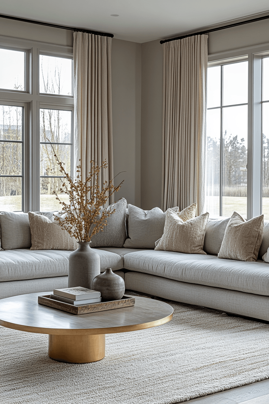 29 Grey and Beige Living Room Ideas That Balance Cool and Warm Tones 9