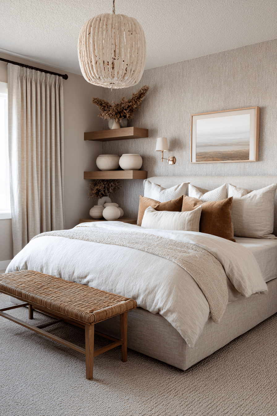 29 Warm Neutral Bedroom Ideas That Calm You Down 9