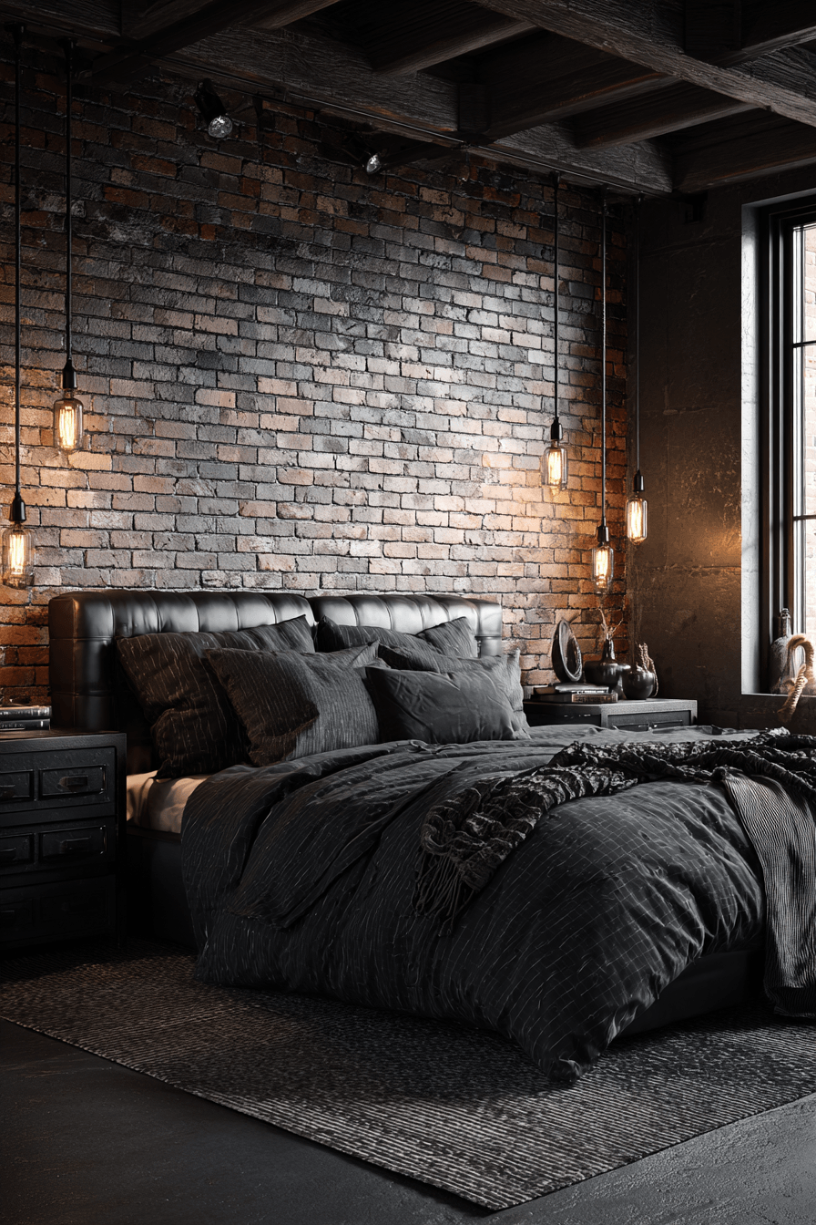 29 Black Themed Bedroom Ideas That Feel Cozy, Not Depressing 9