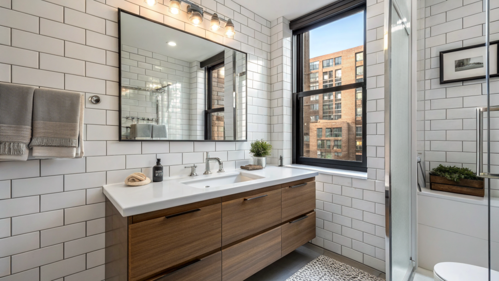 29 Apartment Bathroom Ideas That Maximize Style in Small Spaces 35 apartment bathroom