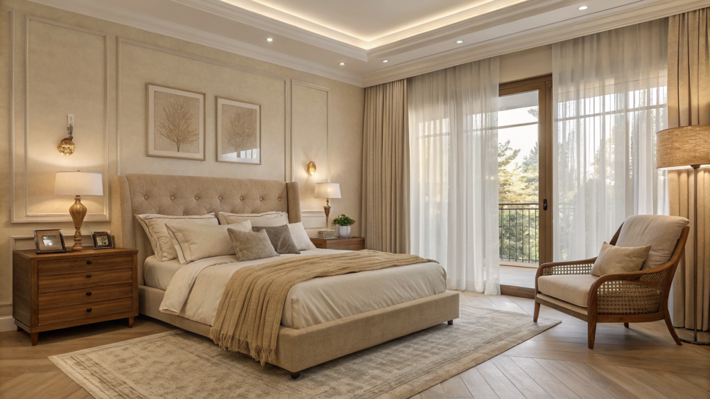 29 Beige Bedroom Ideas That Create a Serene and Stylish Retreat 32 beige bedroom