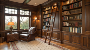 cozy home library