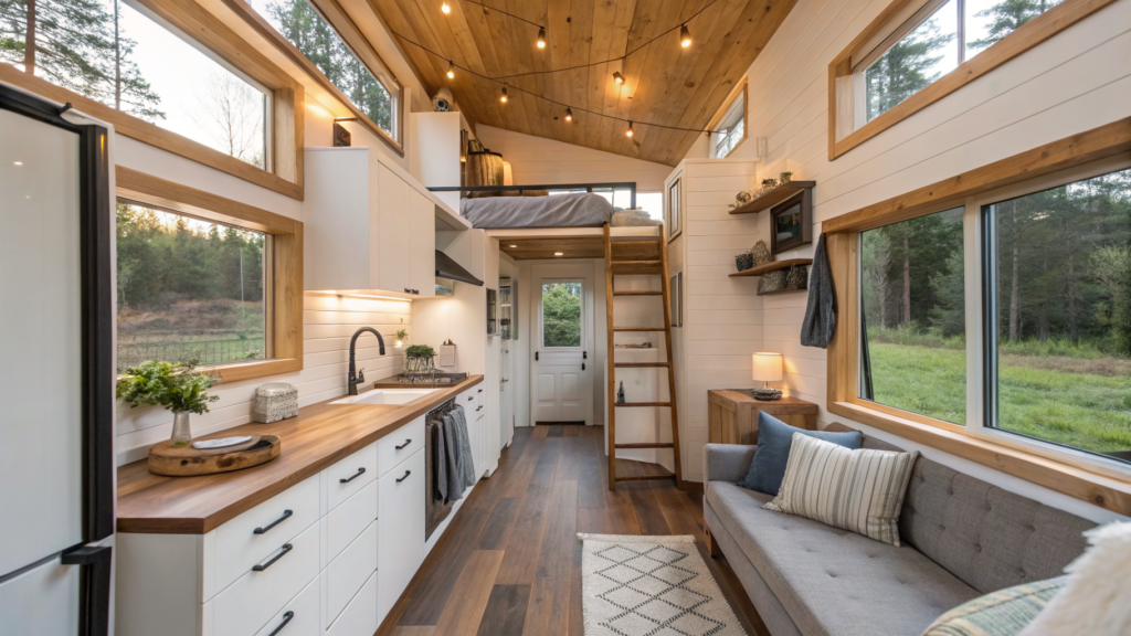 29 Tiny House Interior Ideas That Prove Small Spaces Can Be Stunning 31 tiny house interior