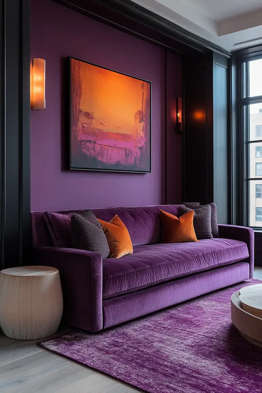 29 Purple Room Decor Ideas for a Space That Feels Like You 10